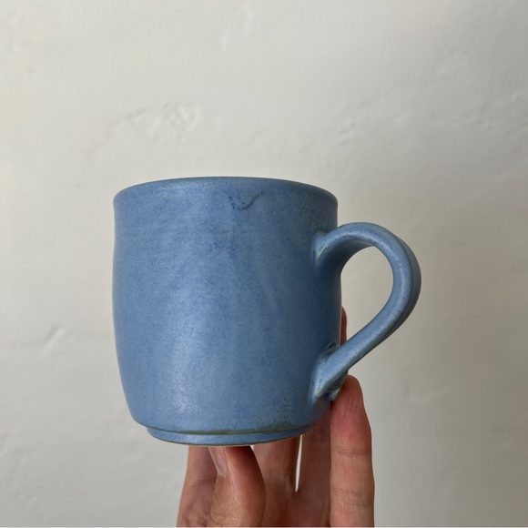 Periwinkle Purple Blue handmade Mug coffee cup - Picture 7 of 10
